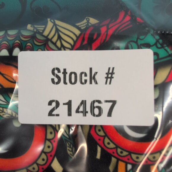 Owl Sling Bag Casual Shoulder Crossbody Travel Daypack Mesh Pocket Backpack Teal - Picture 9 of 9